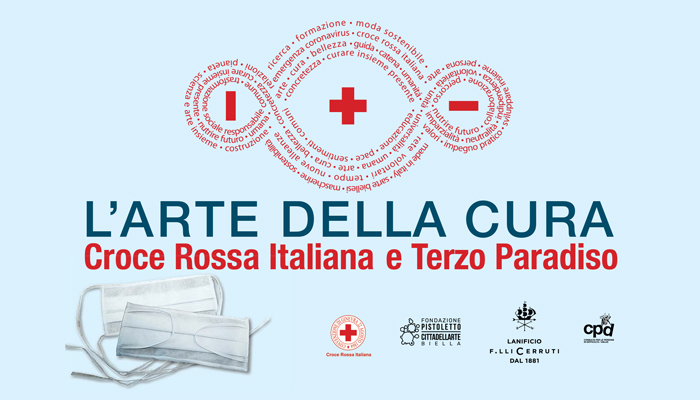 Lanificio Cerruti insieme a CRI e Cittadellarte per produrre mascherine contro covid-19